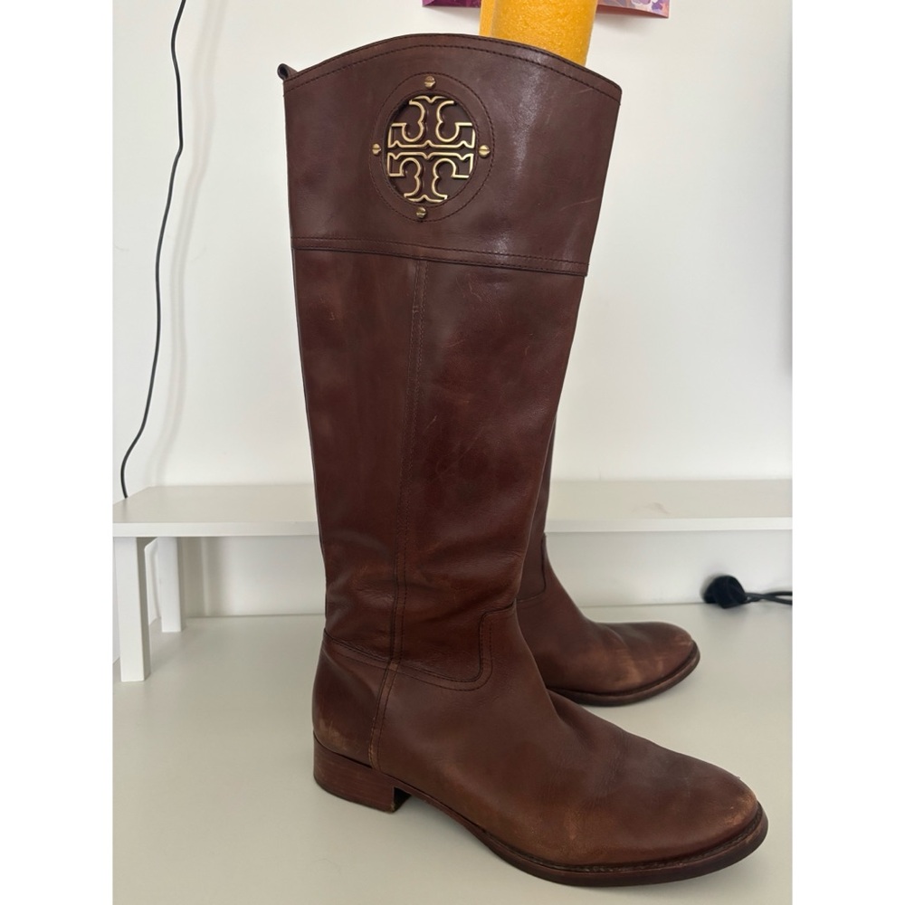Tory Burch Brown Riding Boots - Size 11